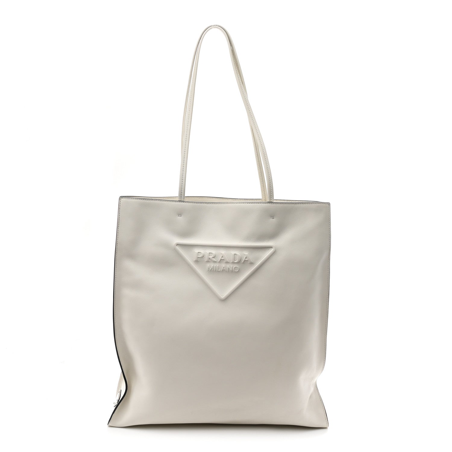 Softy Calfskin Tote White