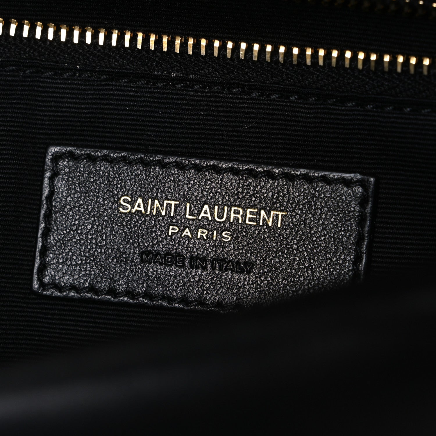 Plunged Lambskin Calypso Black
