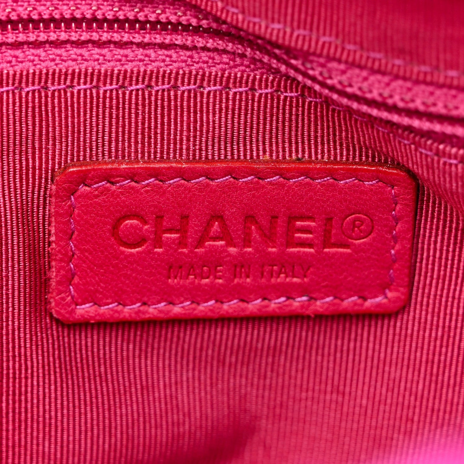Rabbit Fur Shoulder Bag Fuchsia