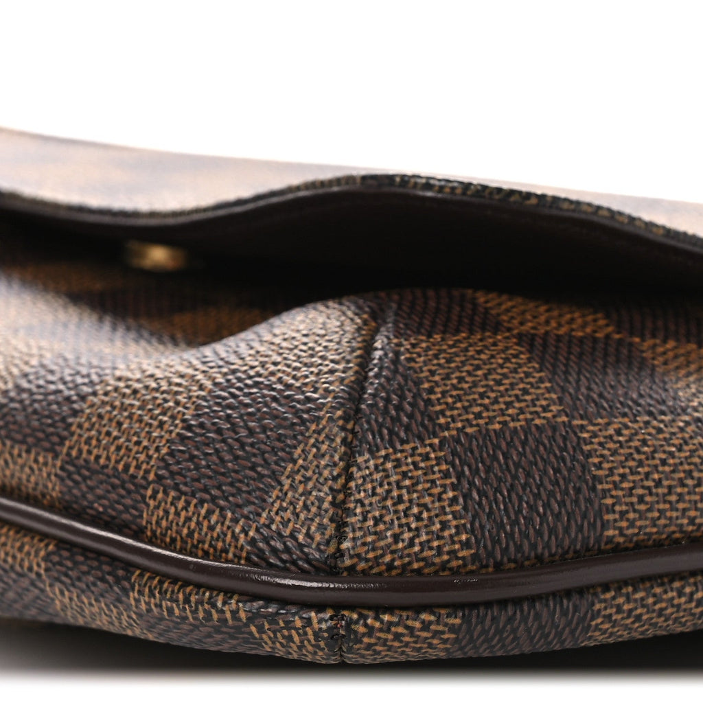 Damier Ebene Musette Salsa Long Strap