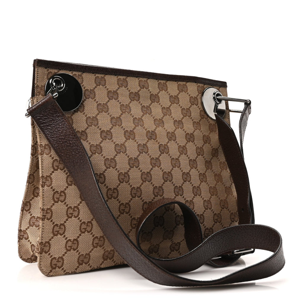 Monogram Eclipse Messenger Bag Dark Brown