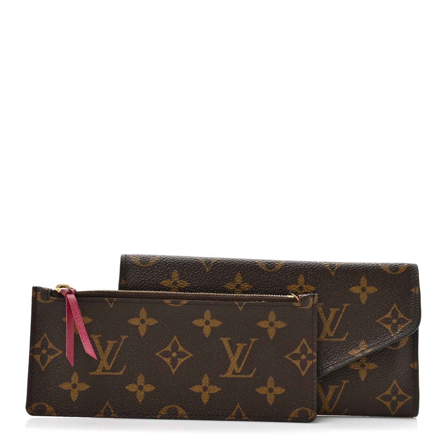 Monogram Josephine Wallet Fuchsia