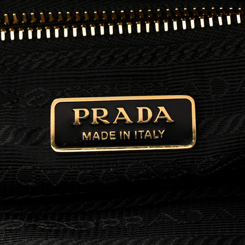Re-Nylon Saffiano Pouch Black