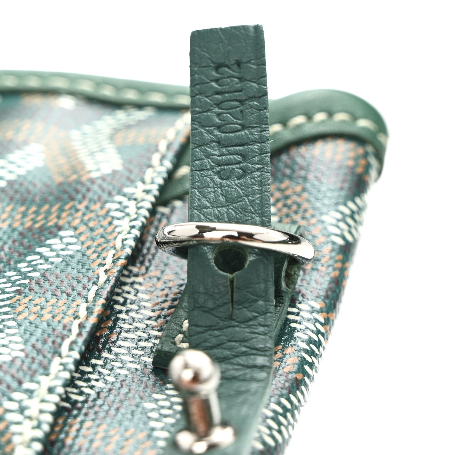 Goyardine Reversible Mini Anjou Green