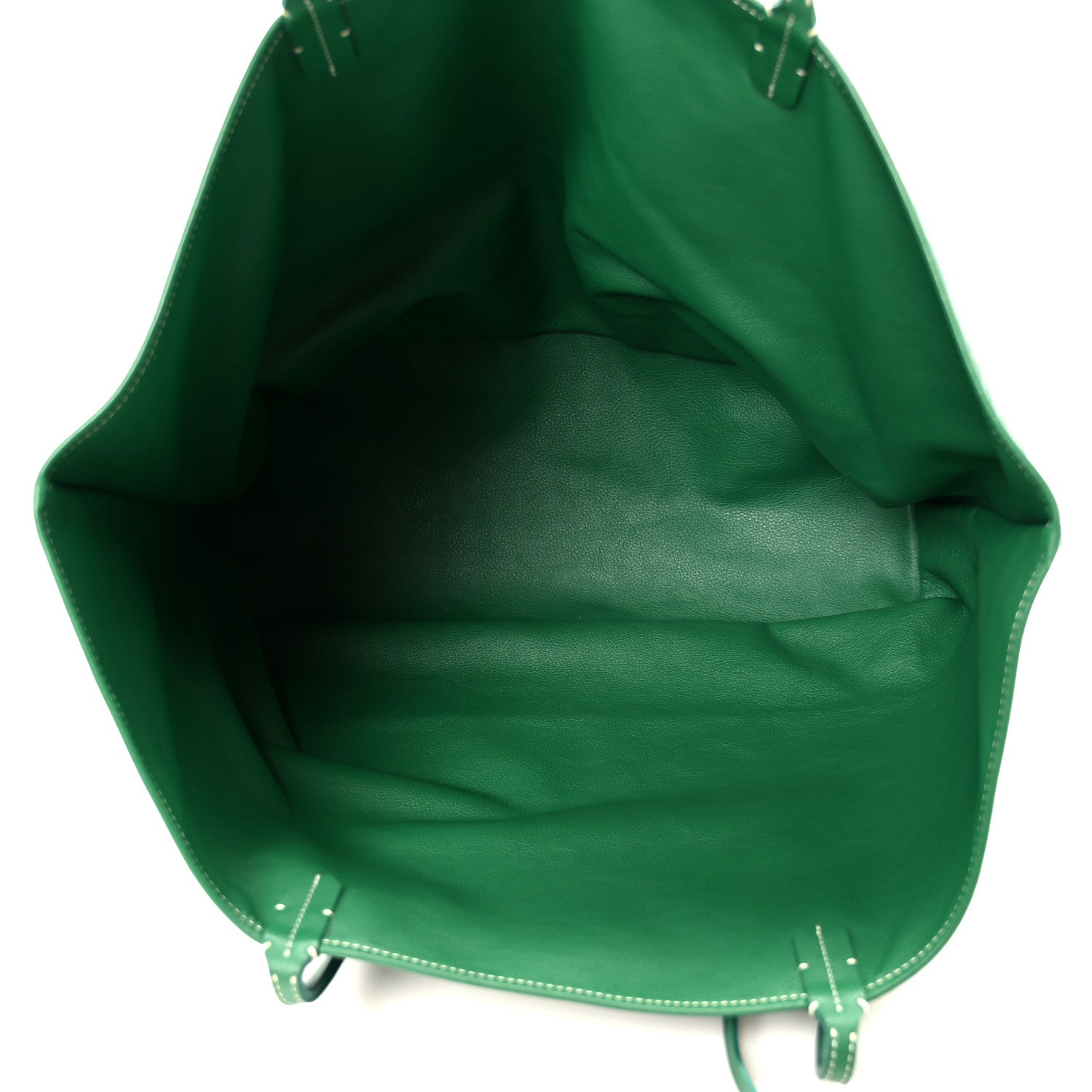 Goyardine Reversible Anjou GM Green