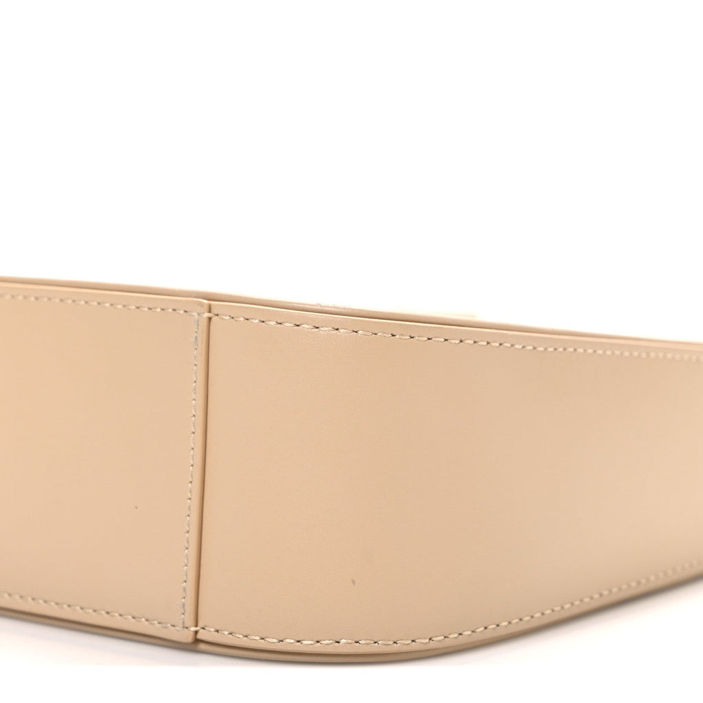 Smooth Calfskin Le 5 A 7 Hobo Dark Beige