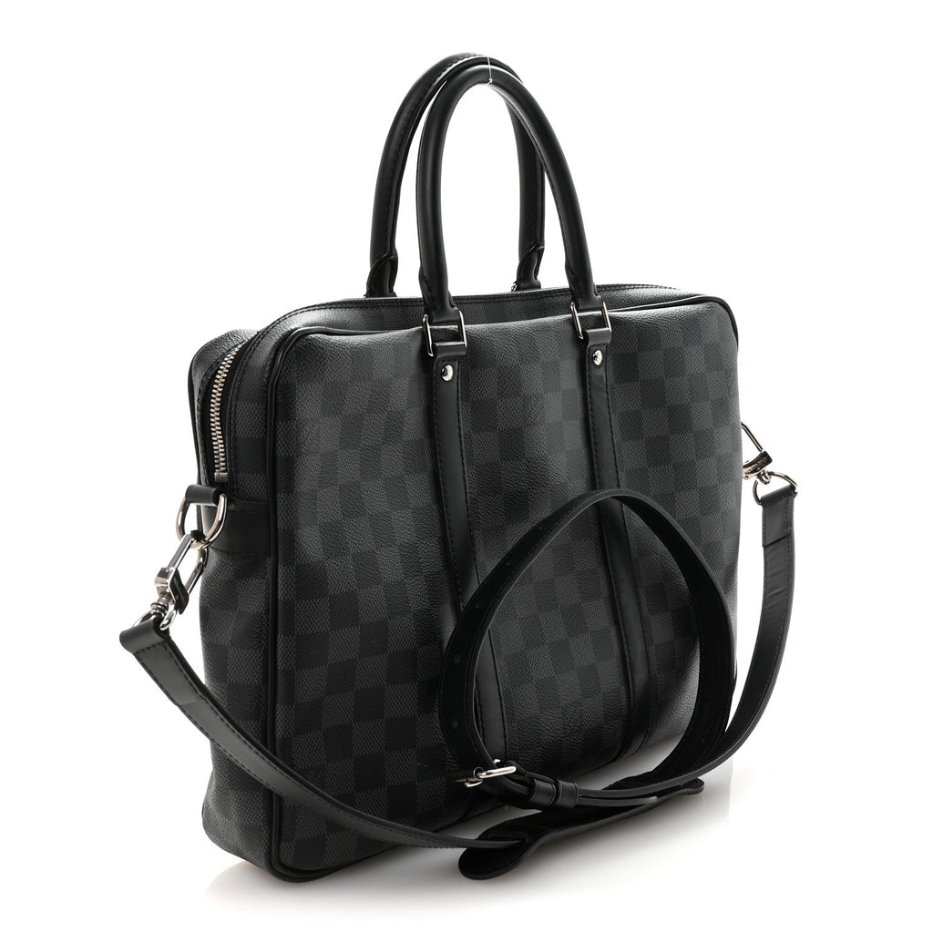 Damier Graphite Porte Documents Voyage PM