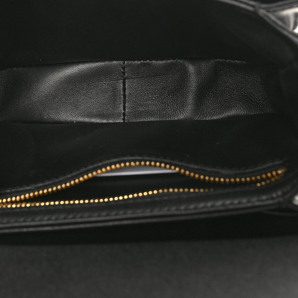 Shiny Calfskin Teen Triomphe Black