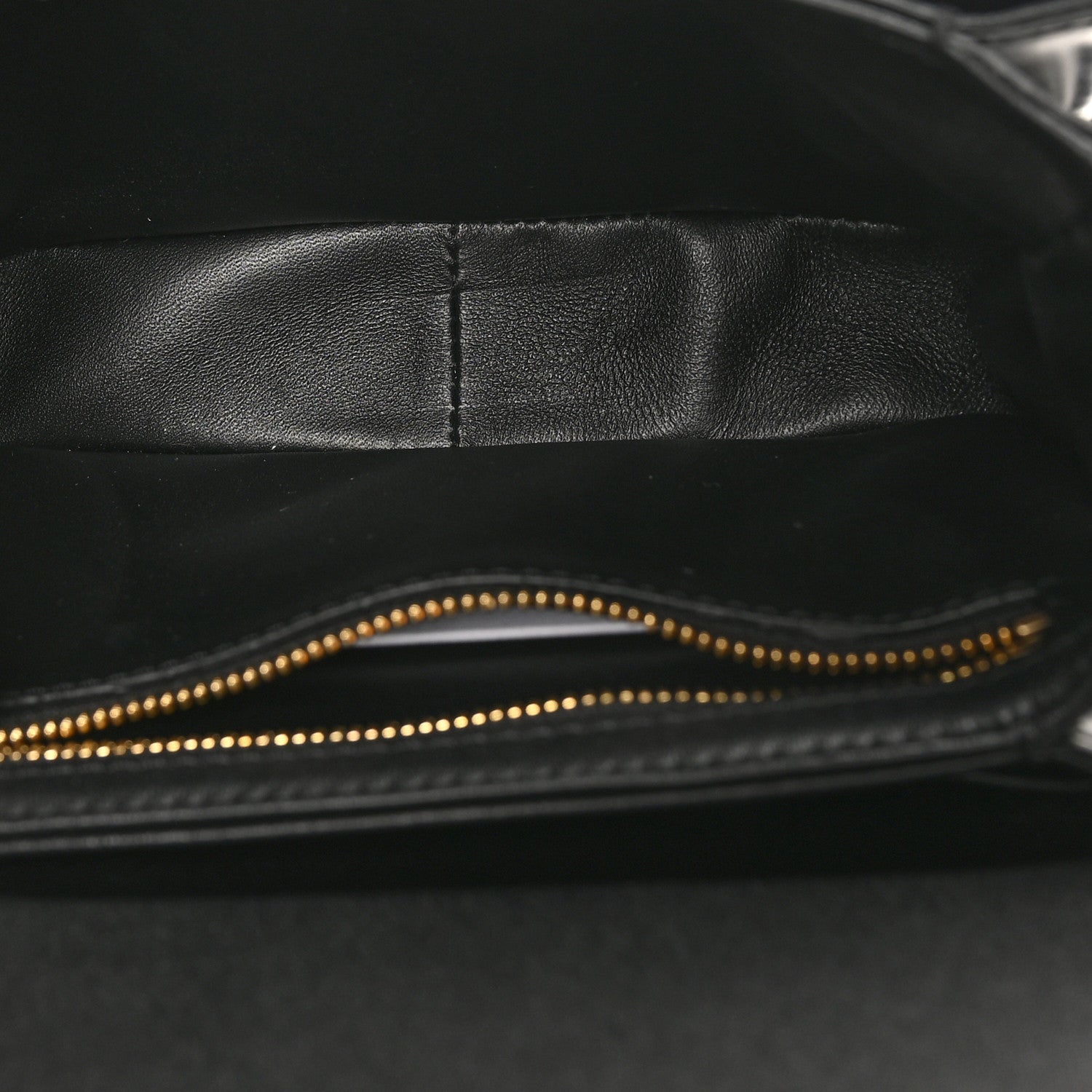 Shiny Calfskin Teen Triomphe Black