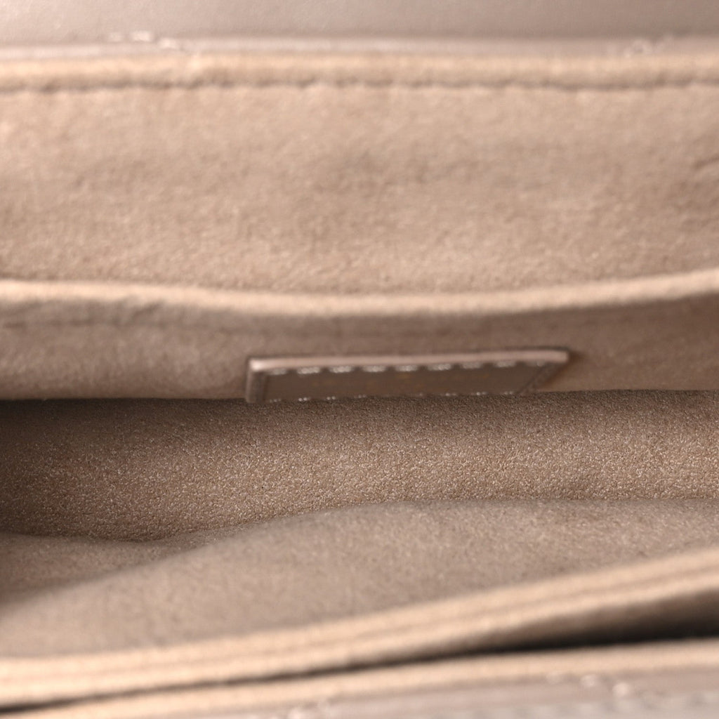 Calfskin LV New Wave Chain Bag Taupe