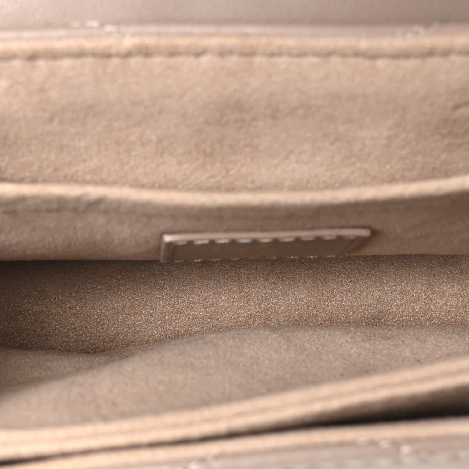 Calfskin LV New Wave Chain Bag Taupe