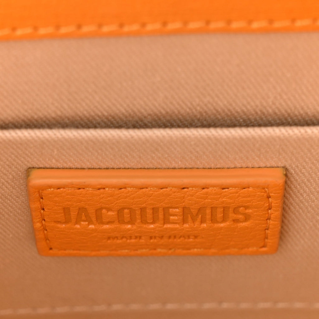 Grained Calfskin Le Chiquito Moyen Dark Orange