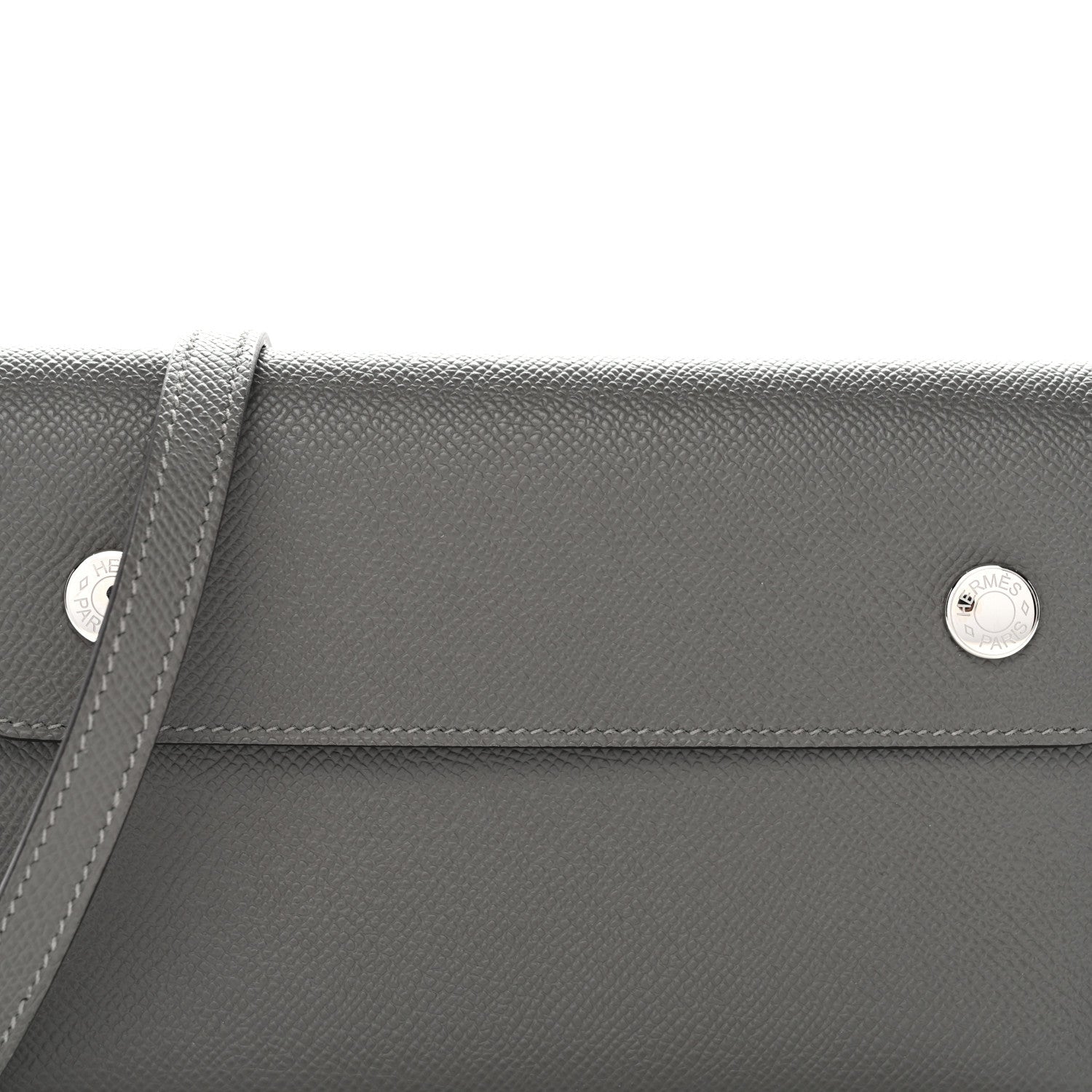 Epsom Hermesnap Wallet Gris Meyer