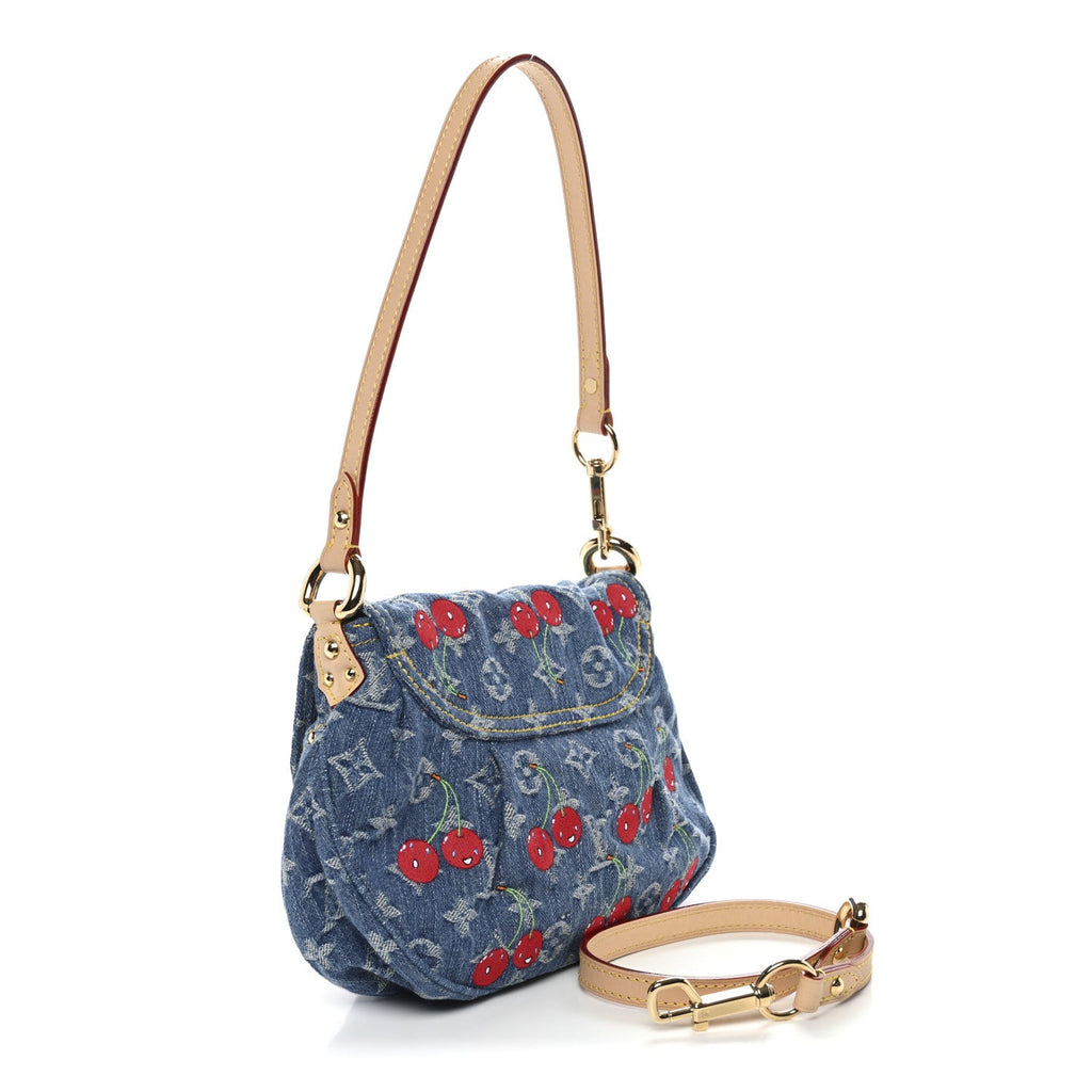 LV X TM Monogram Denim Cerises Sunset