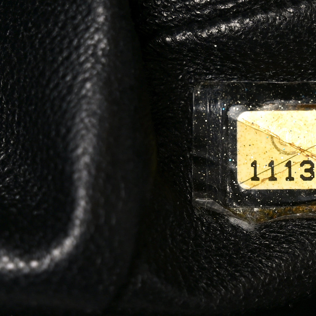 Caviar Quilted Jumbo Single Flap Black