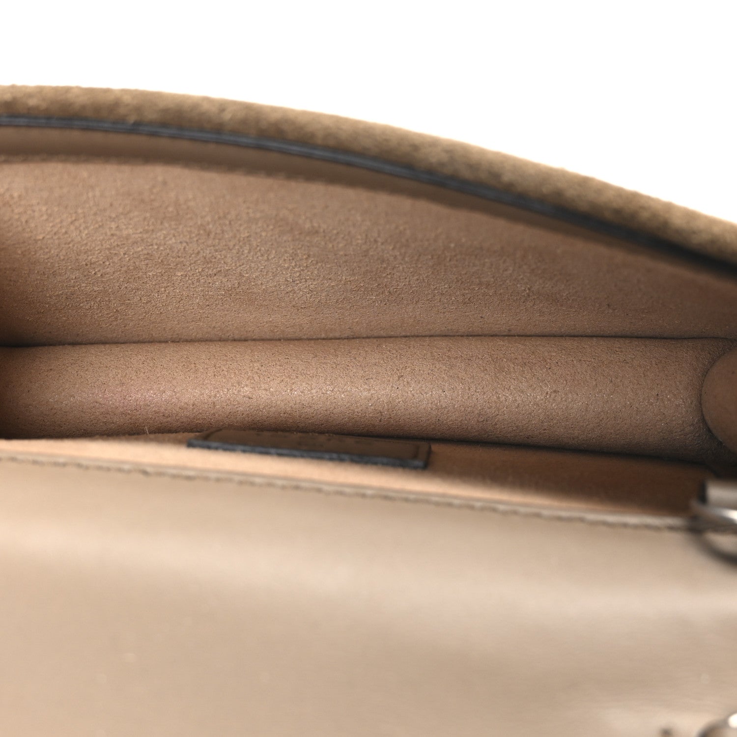 GG Supreme Monogram Super Mini Dionysus Shoulder Bag Taupe