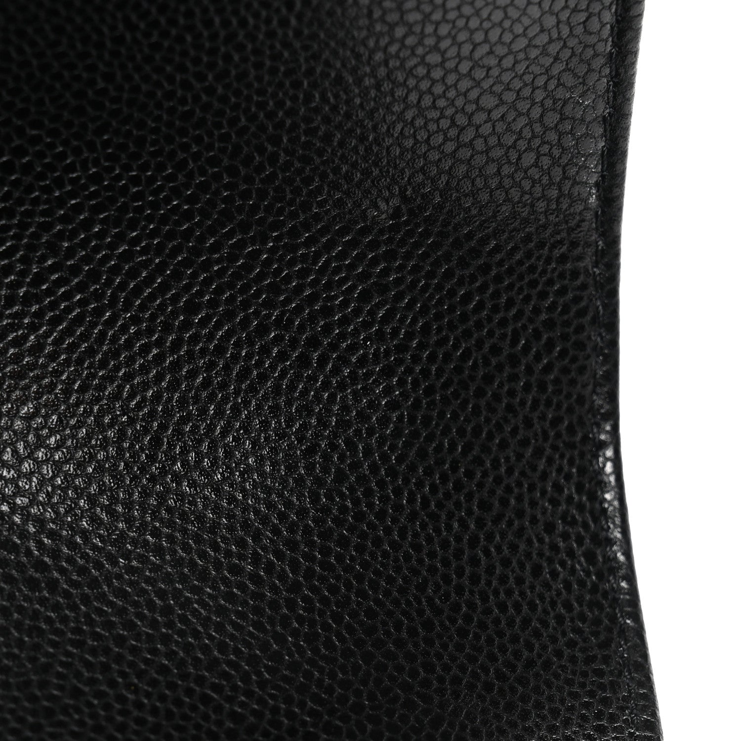 Caviar Quilted Small Messenger Flap Black