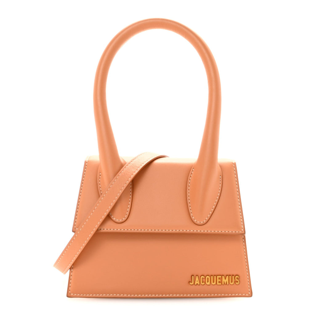 Smooth Calfskin Le Chiquito Moyen Terracotta