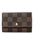 Damier Ebene Multicles 6 Key Holder