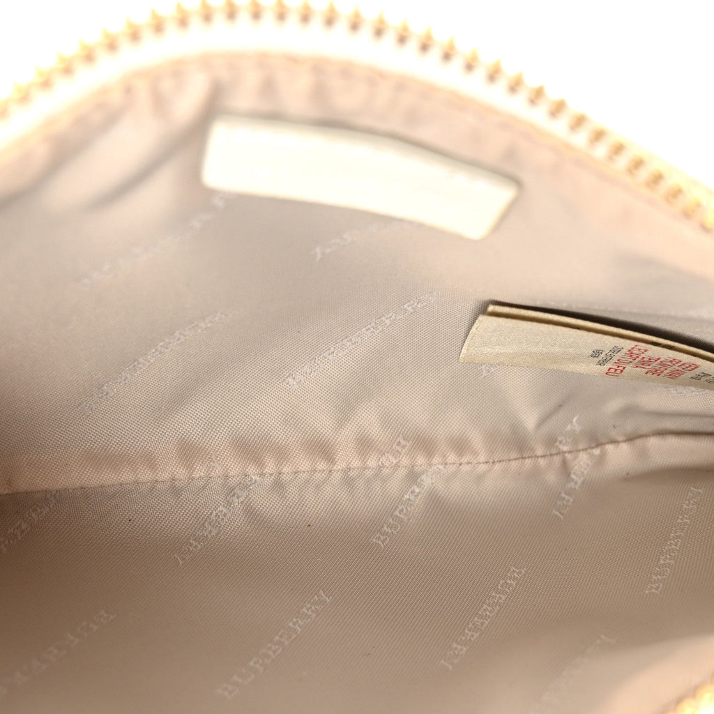 Haymarket Check Pochette White