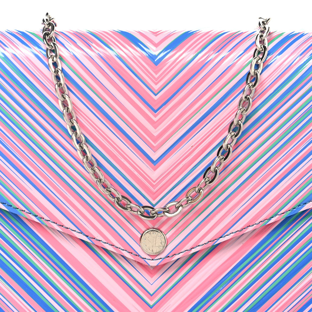 Epi Tropical Pochette Felicie Blue Rose