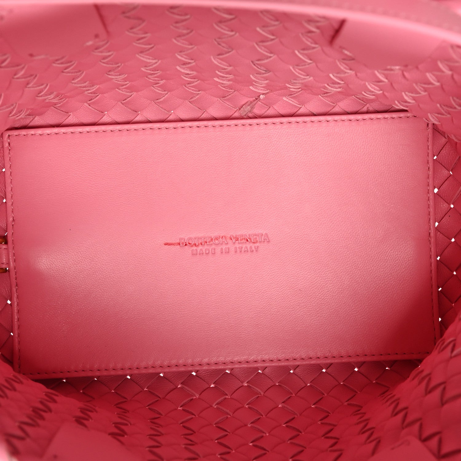 Nappa Intrecciato Mini Cabat Ribbon