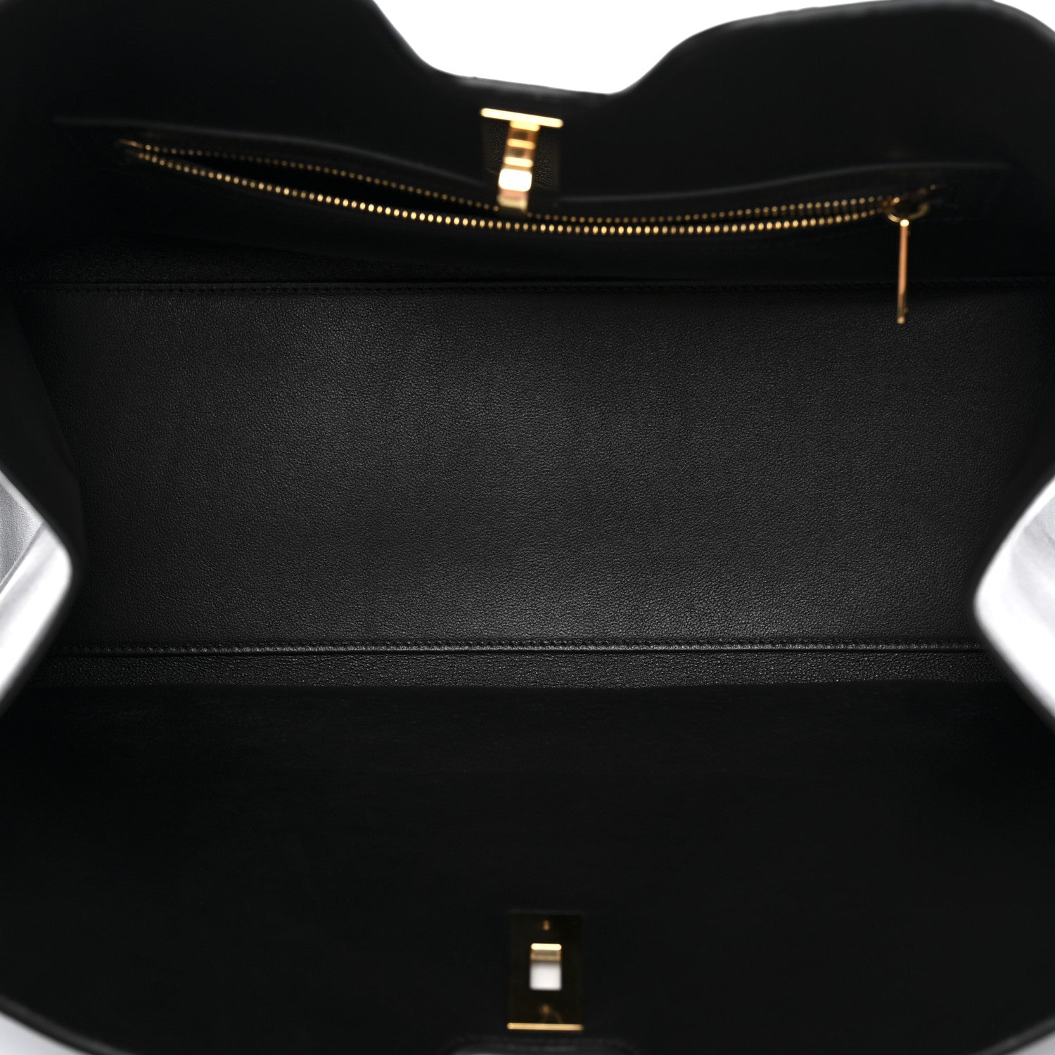Smooth Calfskin Cabas 16 Bag Black