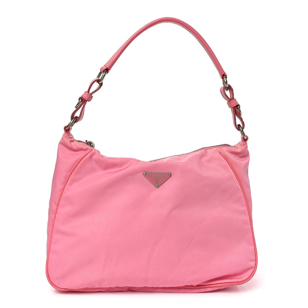 Tessuto Nylon Shoulder Bag Begonia