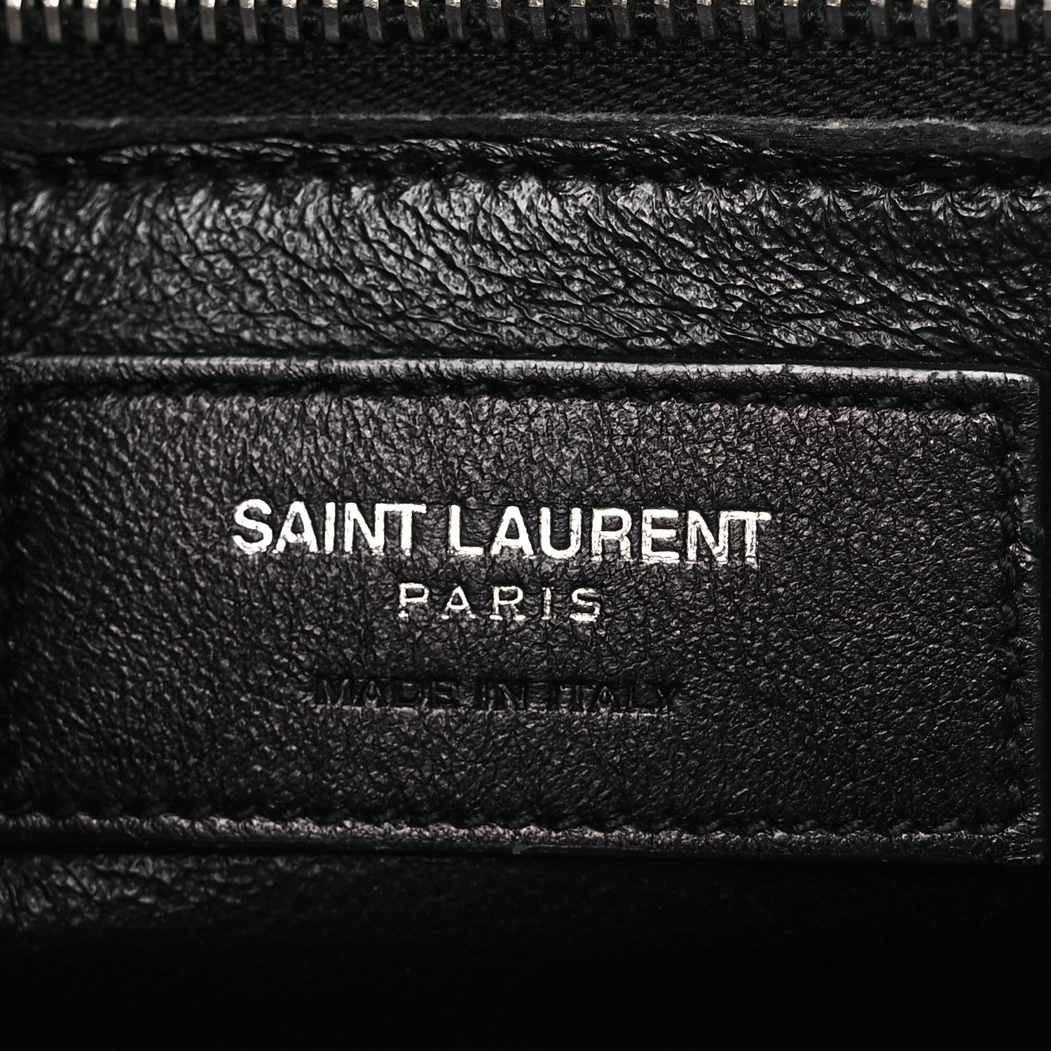Calfskin Crocodile Embossed Small Sac de Jour Fog