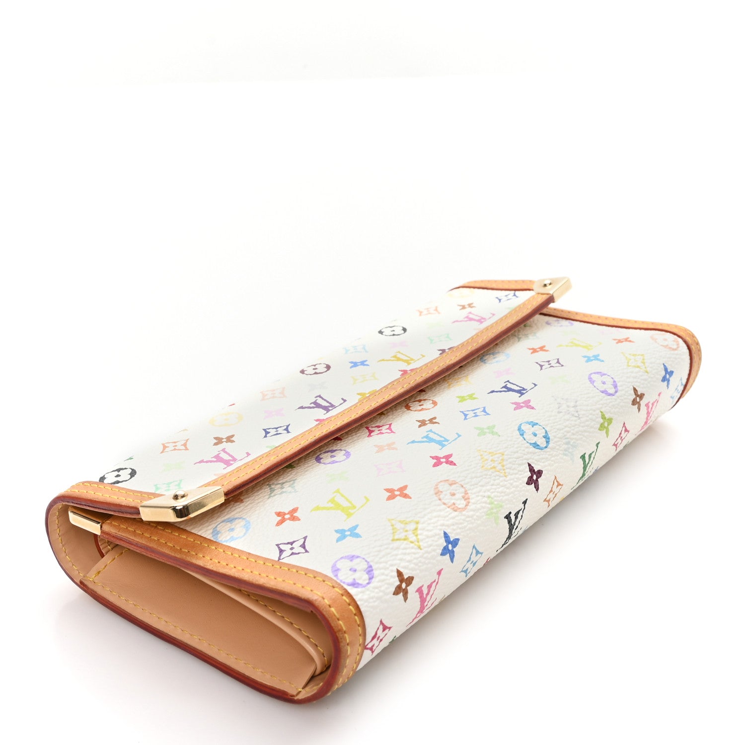 Monogram Multicolor Porte Tresor International Wallet White