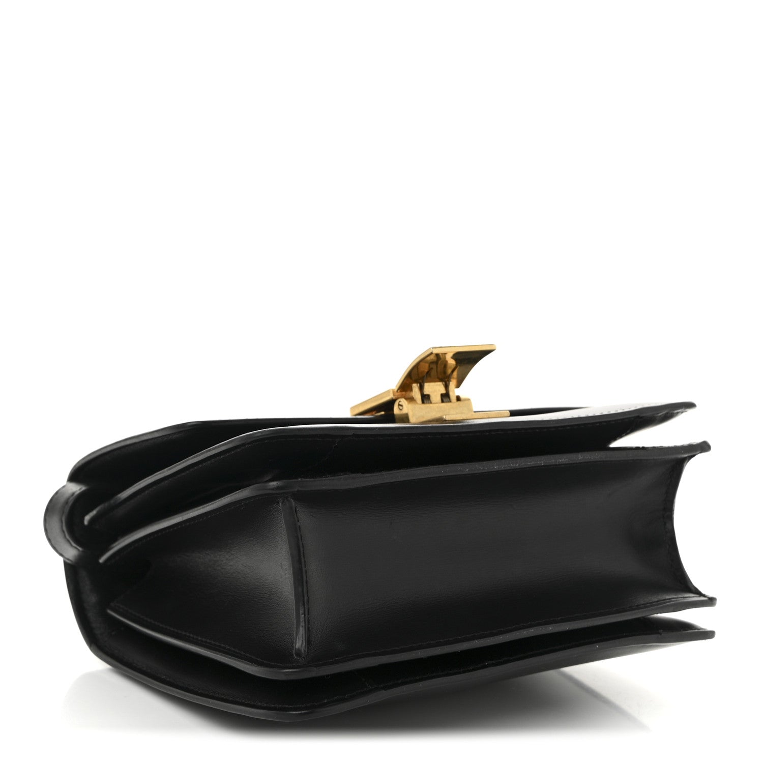 Box Calfskin Small Classic Box Flap Bag Black