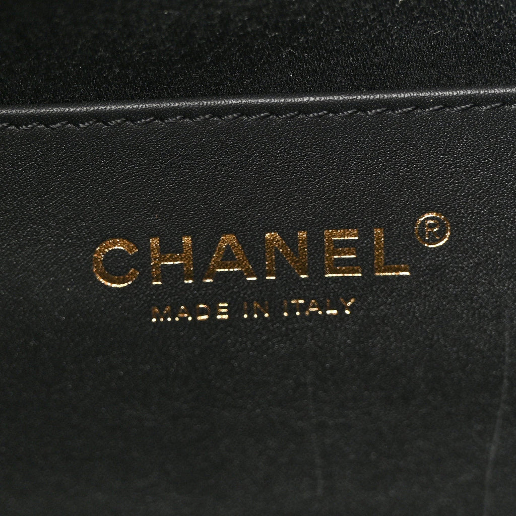 Caviar Quilted Mini Chanel 25 Handbag Black