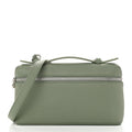 Grained Calfskin L19 Extra Pocket Pouch Sage Brush Leaves