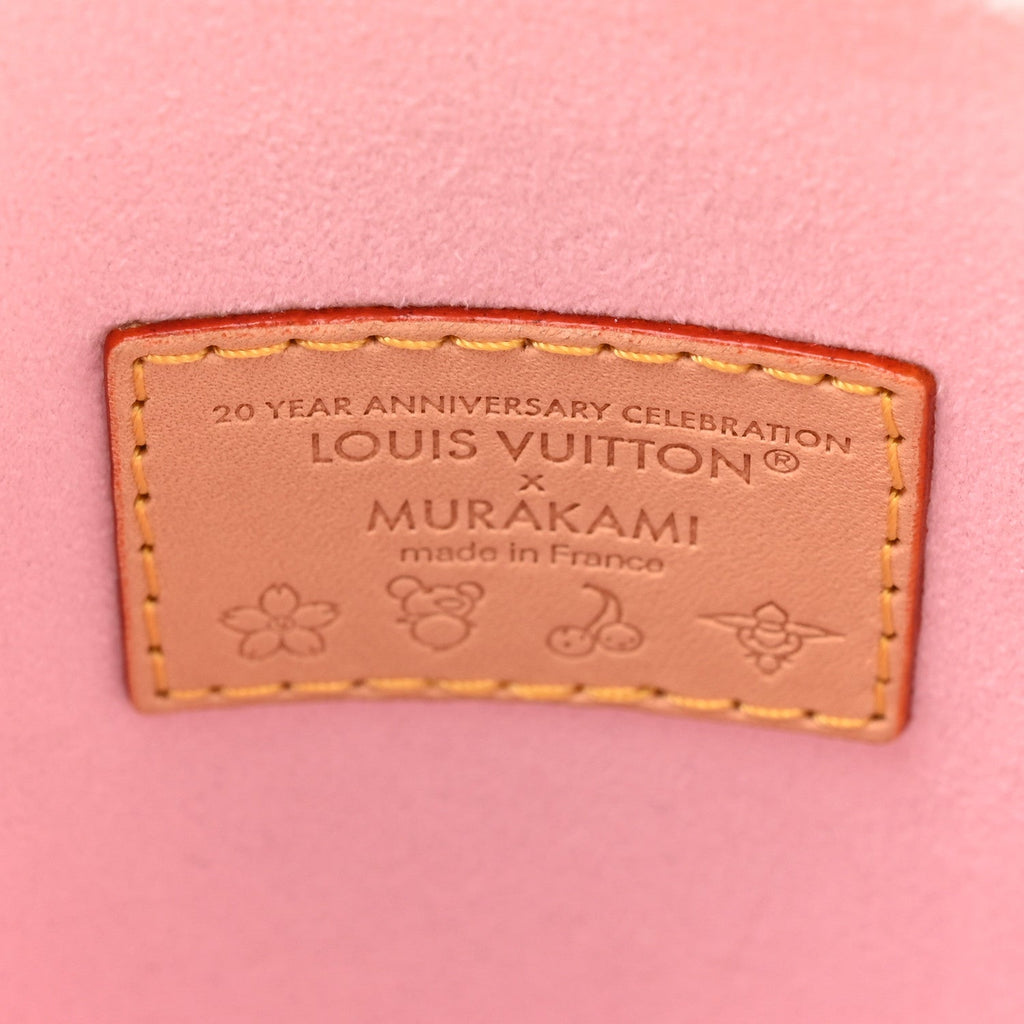 LV X TM Monogram Cherry Blossom Nano Bucket Sakura Brown
