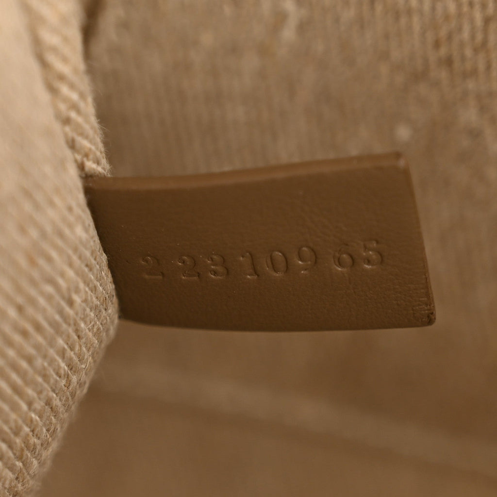 Calfskin Medium Woody Tote Army Green