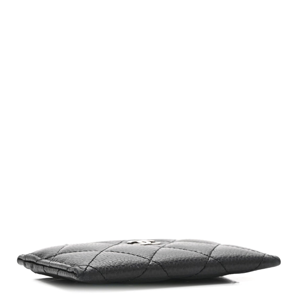 Caviar Quilted  Holder Black