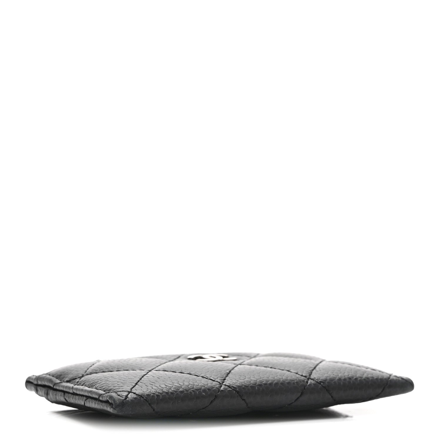 Caviar Quilted  Holder Black