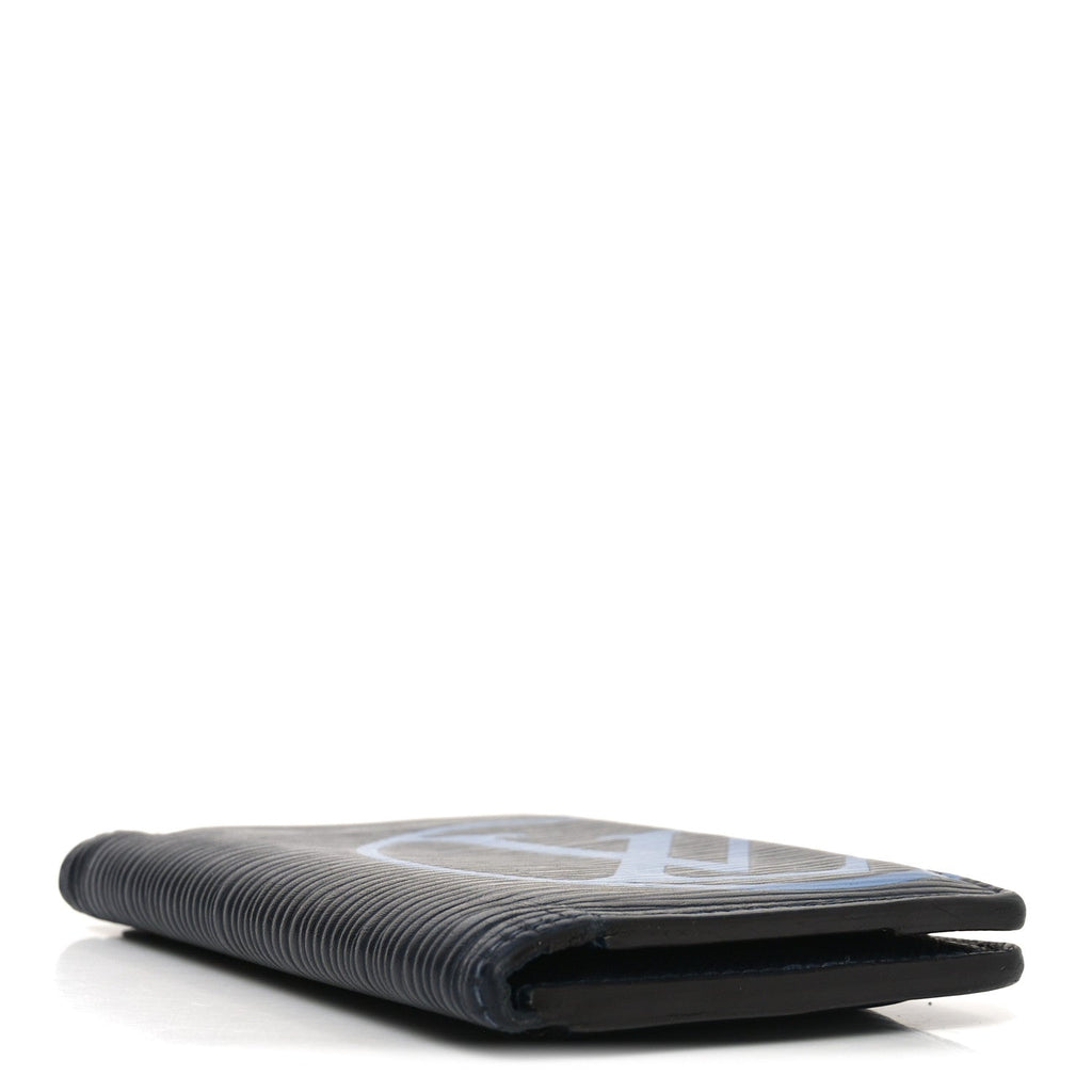 Epi Initials Pocket Organizer Blue Marine