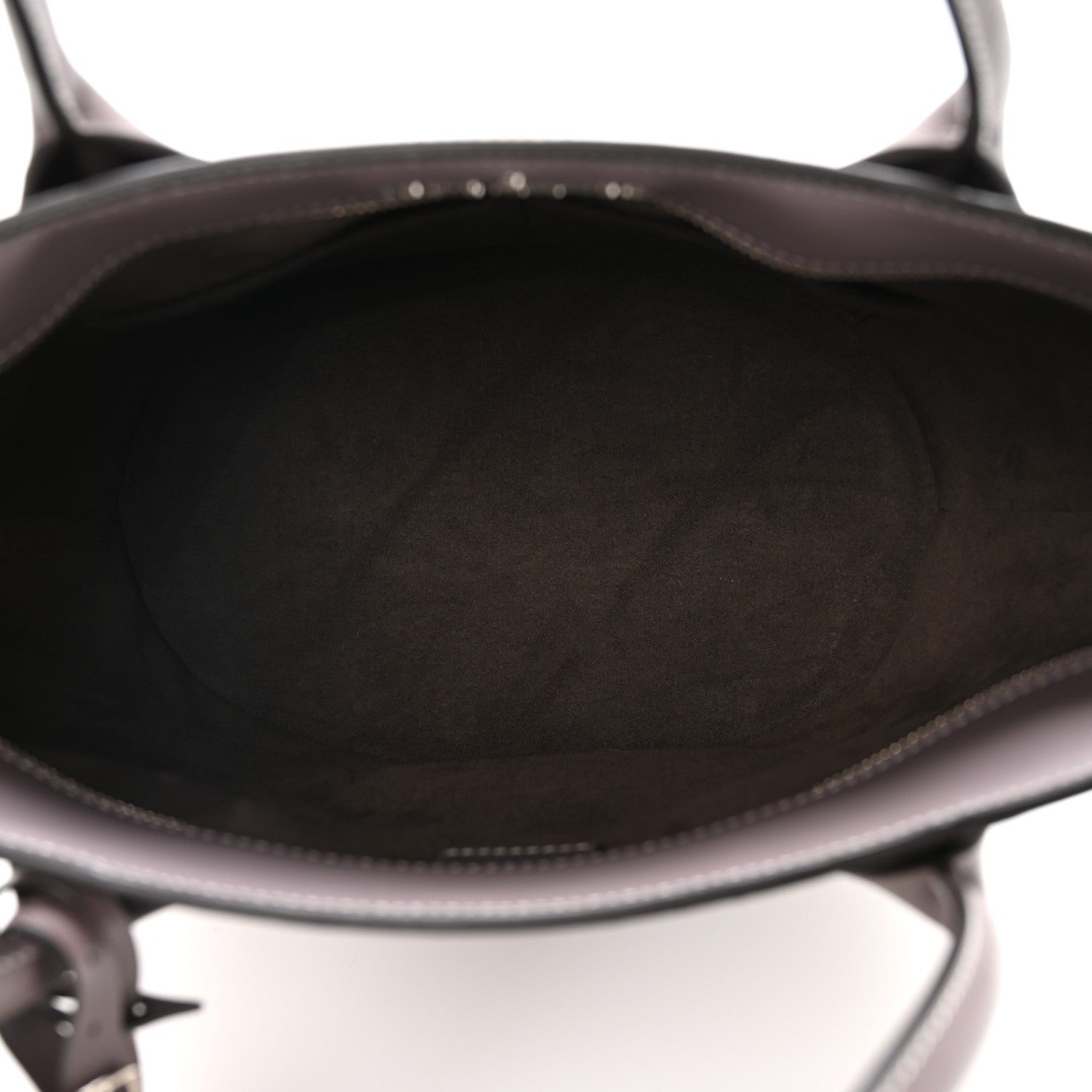 Veau Satin Holdall PM Gris