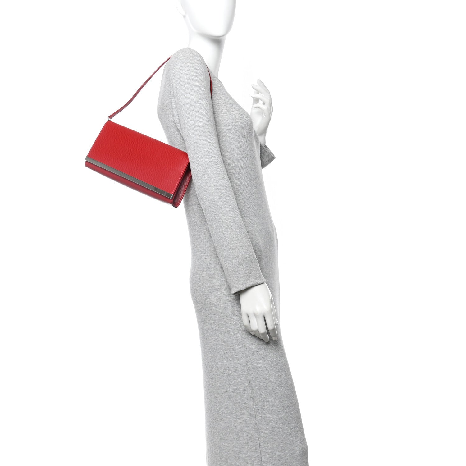 Epi Sevigne Clutch Red