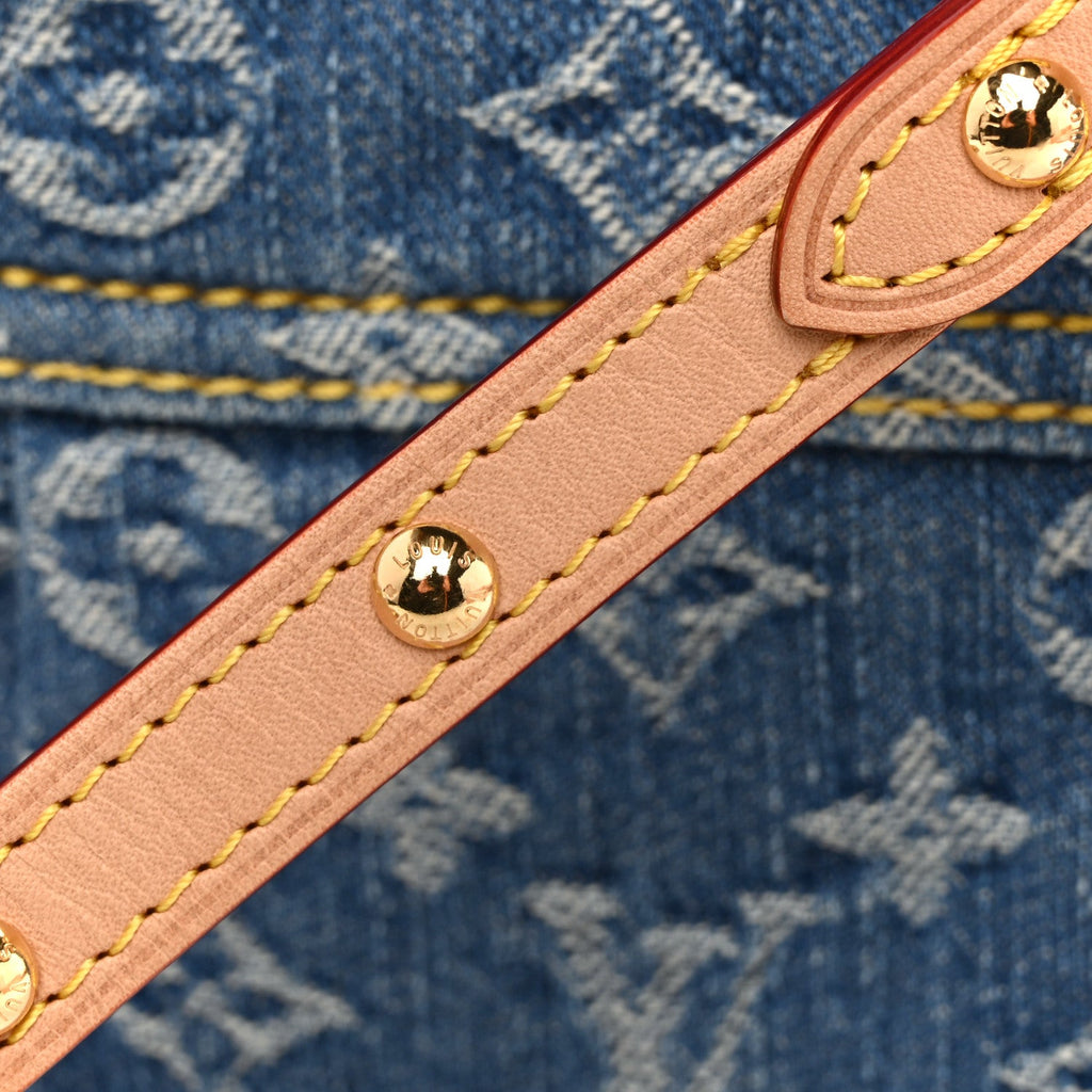 Monogram Denim Sunset Blue