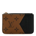 Reverse Monogram Zipped Romy  Holder