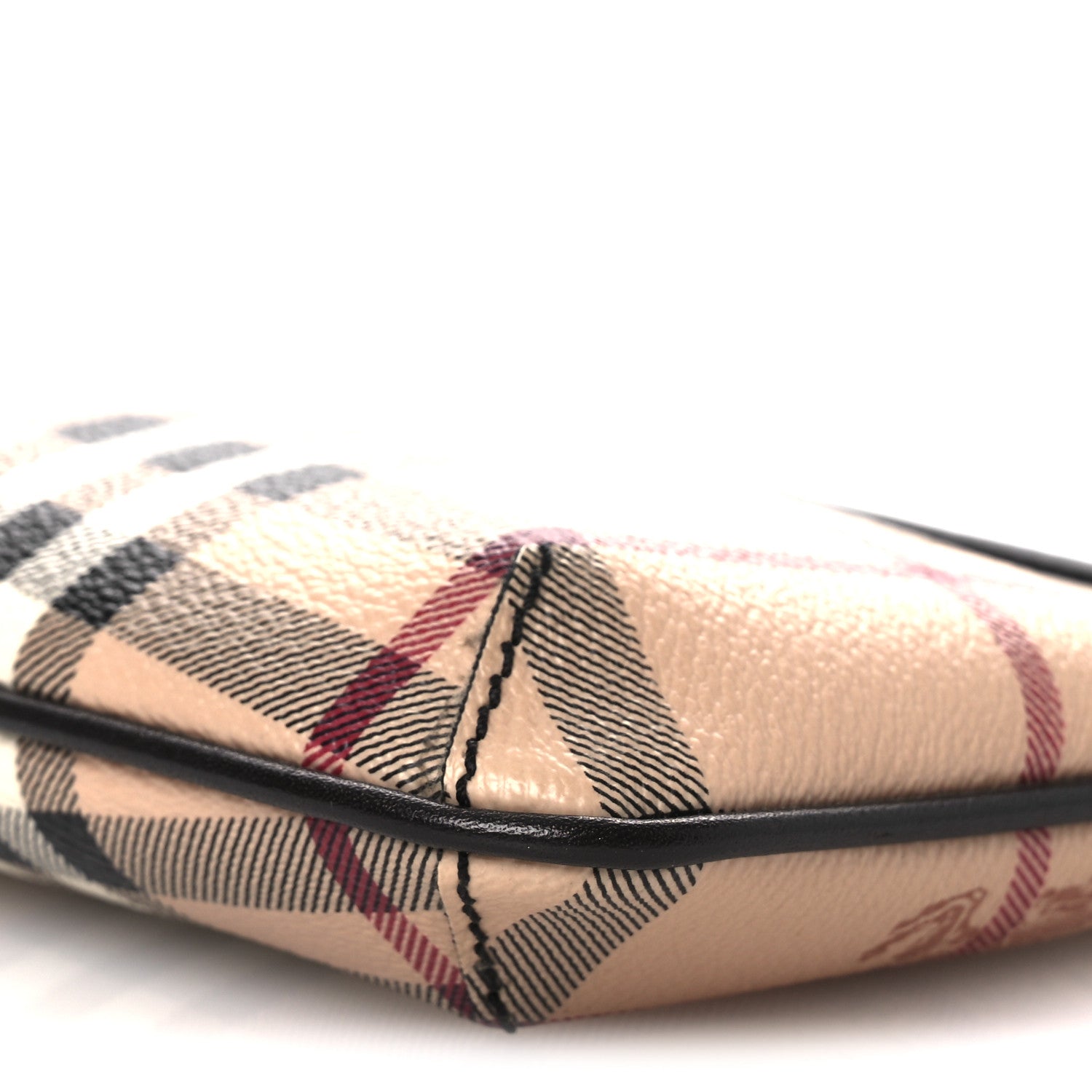 Haymarket Check Clara Pochette Chocolate