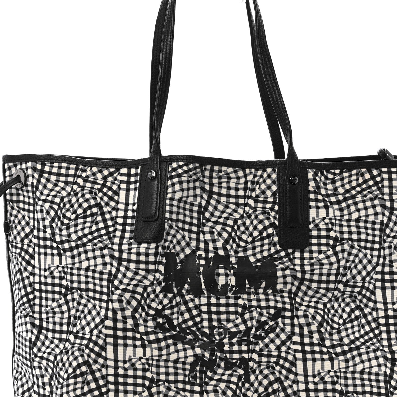 Visetos Large Liz Reversible Shopper Tote Black