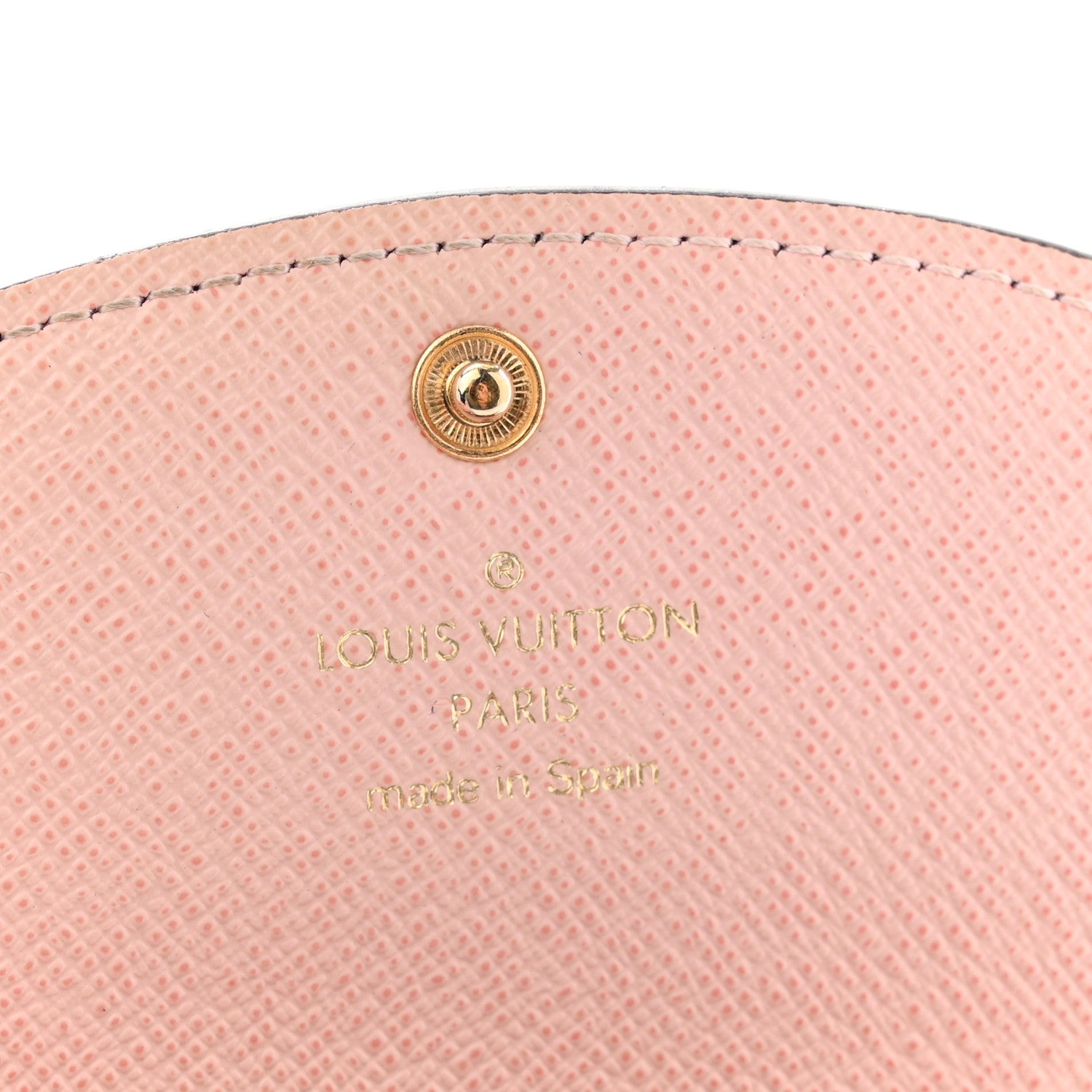 Monogram Rosalie Coin Purse Rose Ballerine