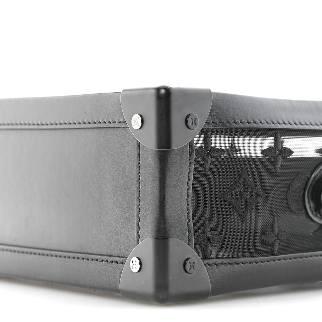 Monogram See Through Soft Trunk Black