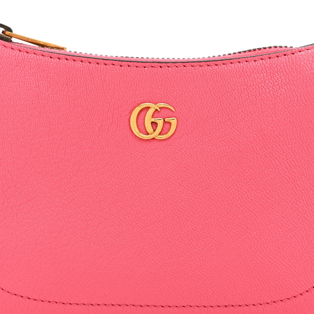 Goatskin Mini Aphrodite Shoulder Bag Rhodamine Pink