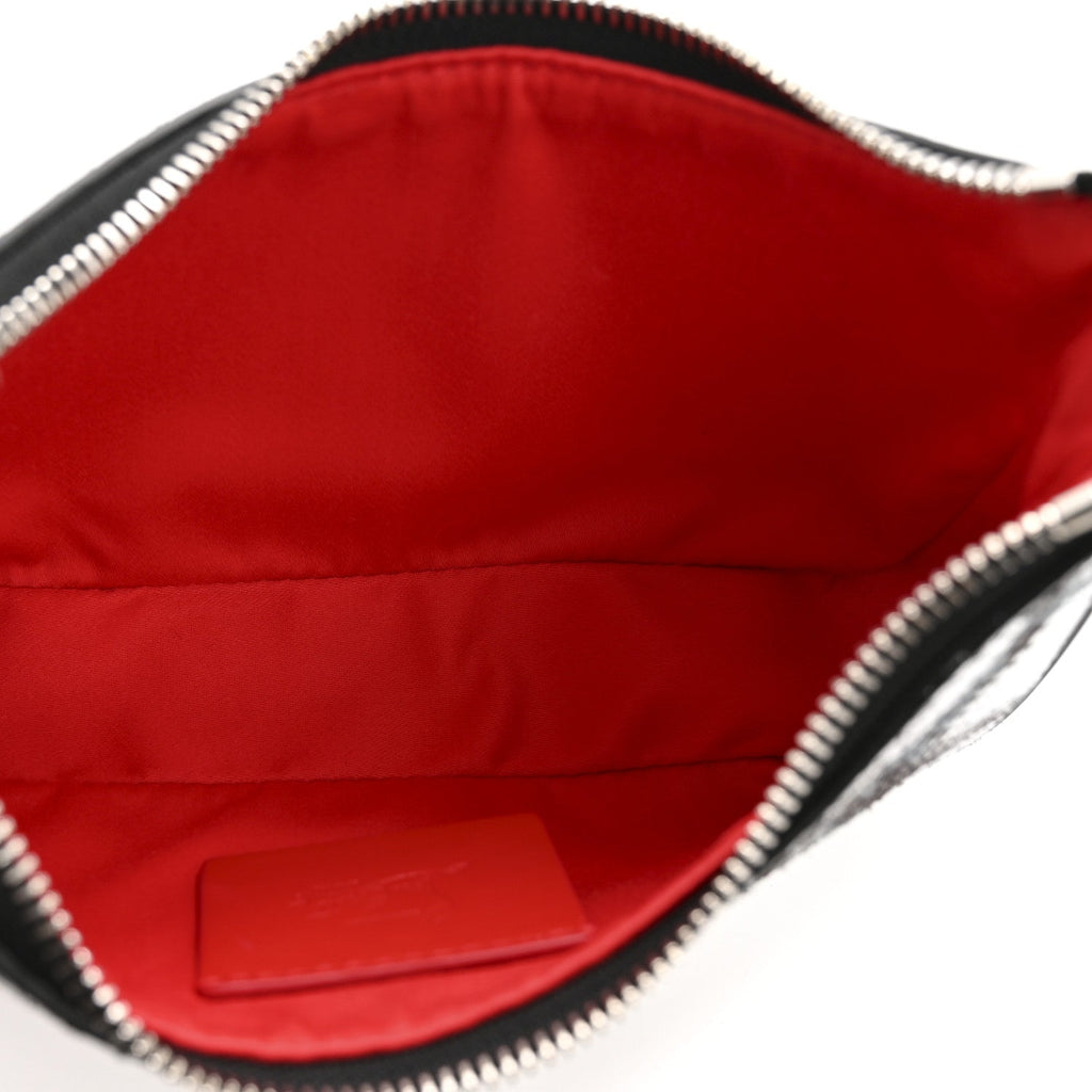 Calfskin Amazonia Loubila Mini Chain Shoulder Bag Multicolor
