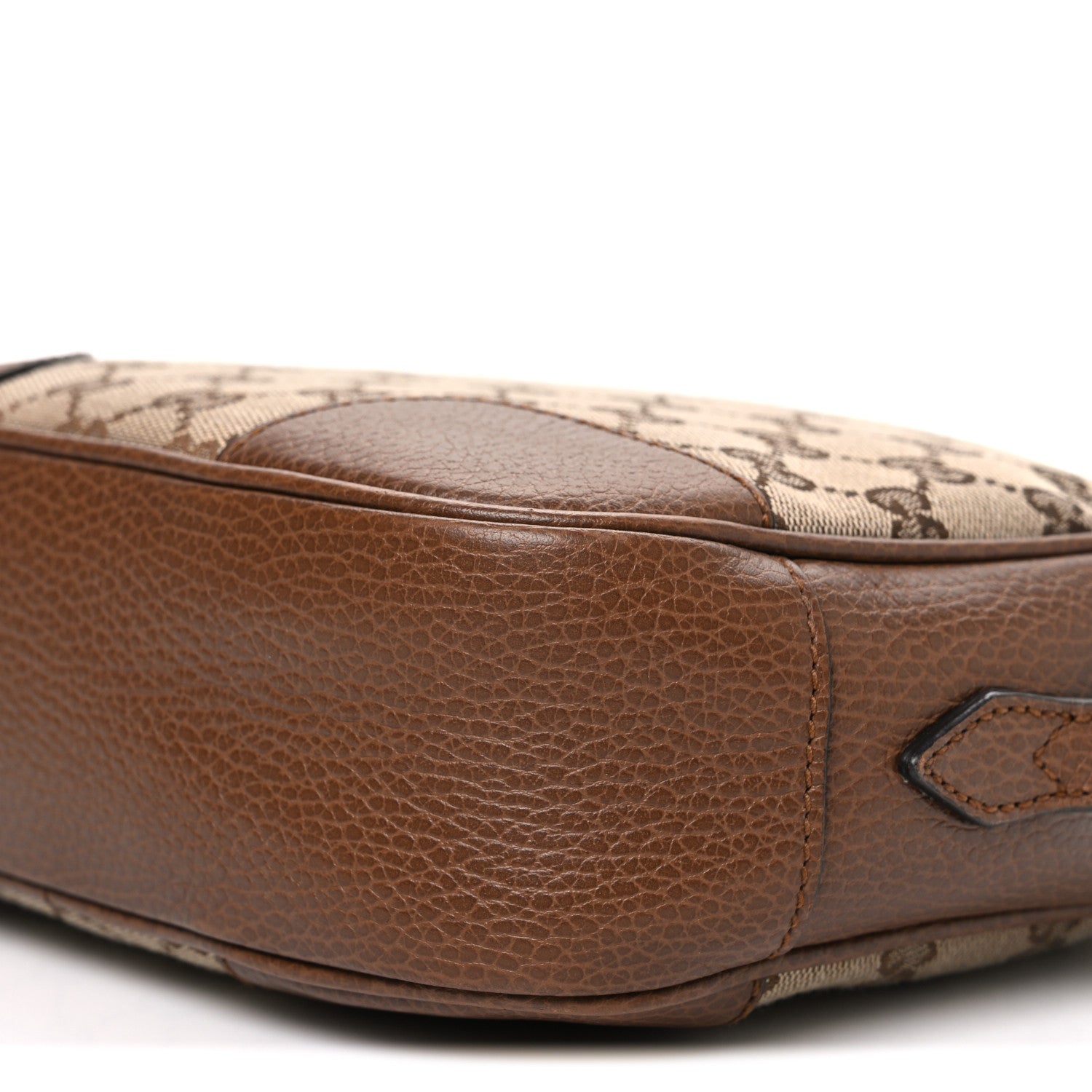 Monogram Mini Bree Messenger Bag Beige Tabacco