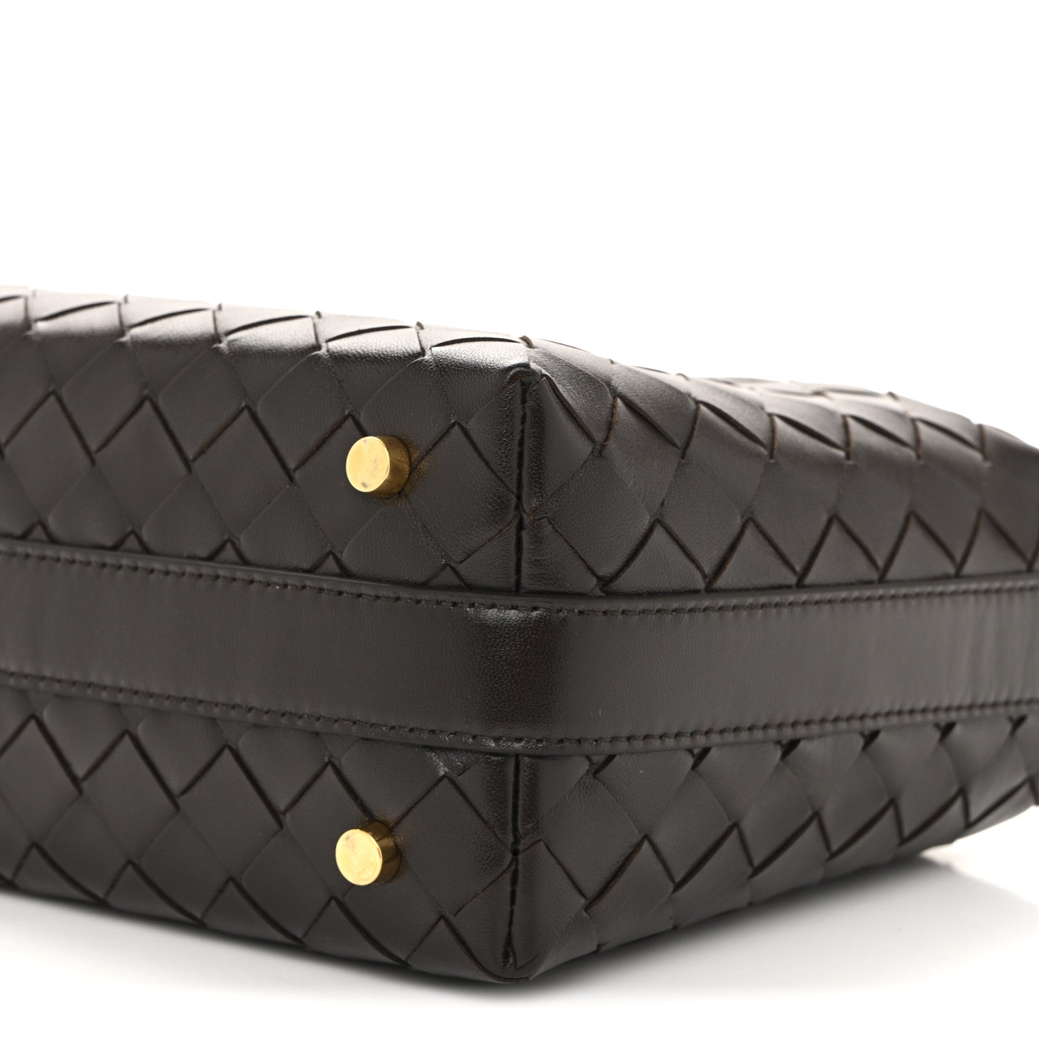 Calfskin Intrecciato Mini Wallace Fondant